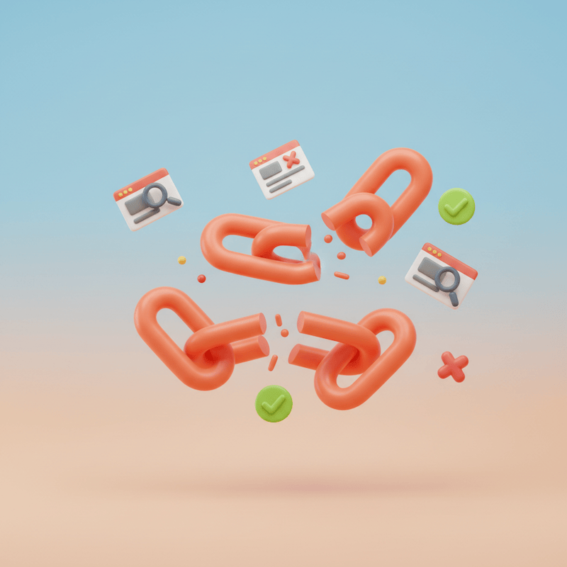 Illustration broken links