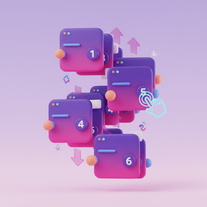 Illustration reorder posts